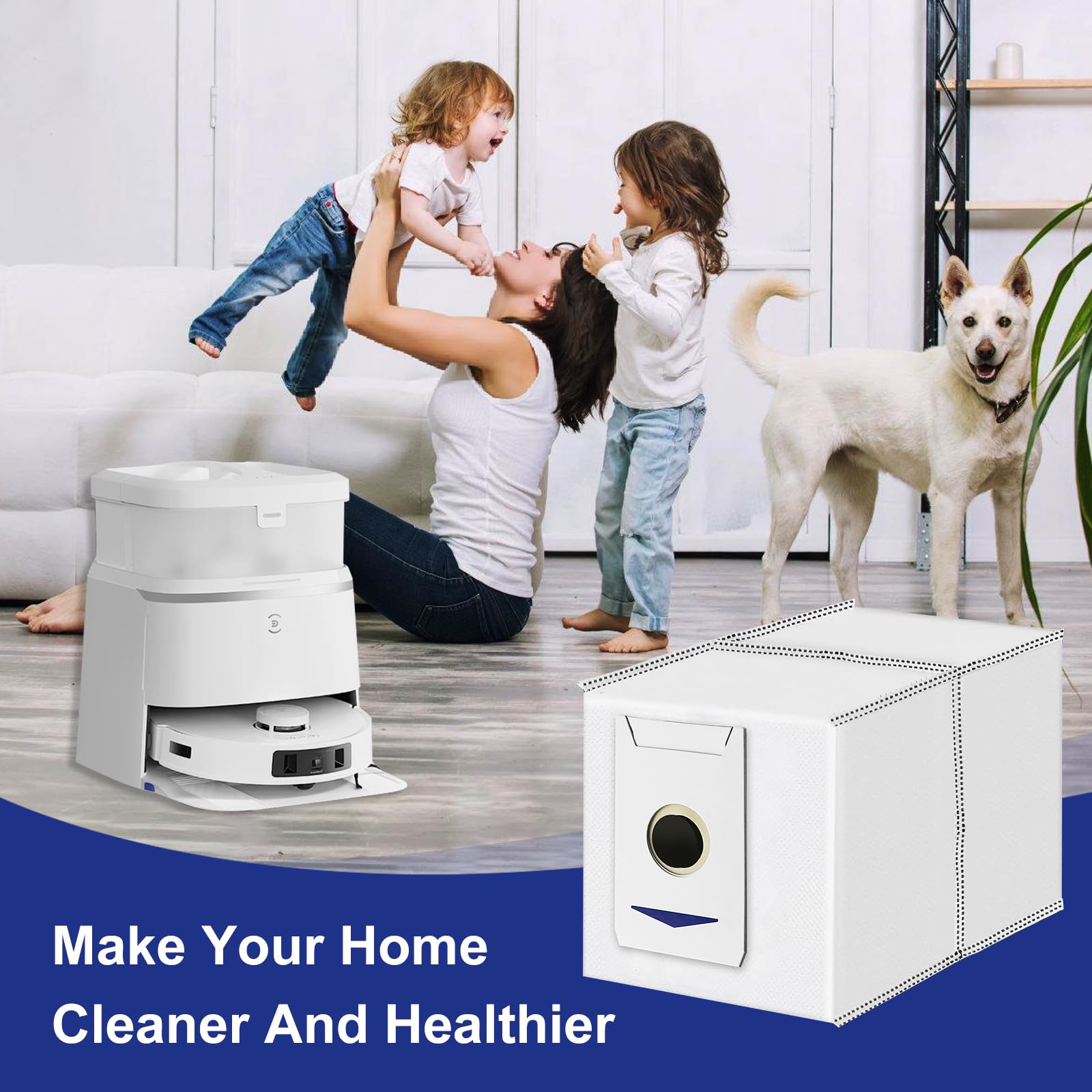 Staubbeutel Ersatz für Ecovacs Deebot T30 Pro Omni / T30
