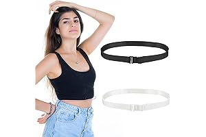 2pcs Womens Elastic Belts
