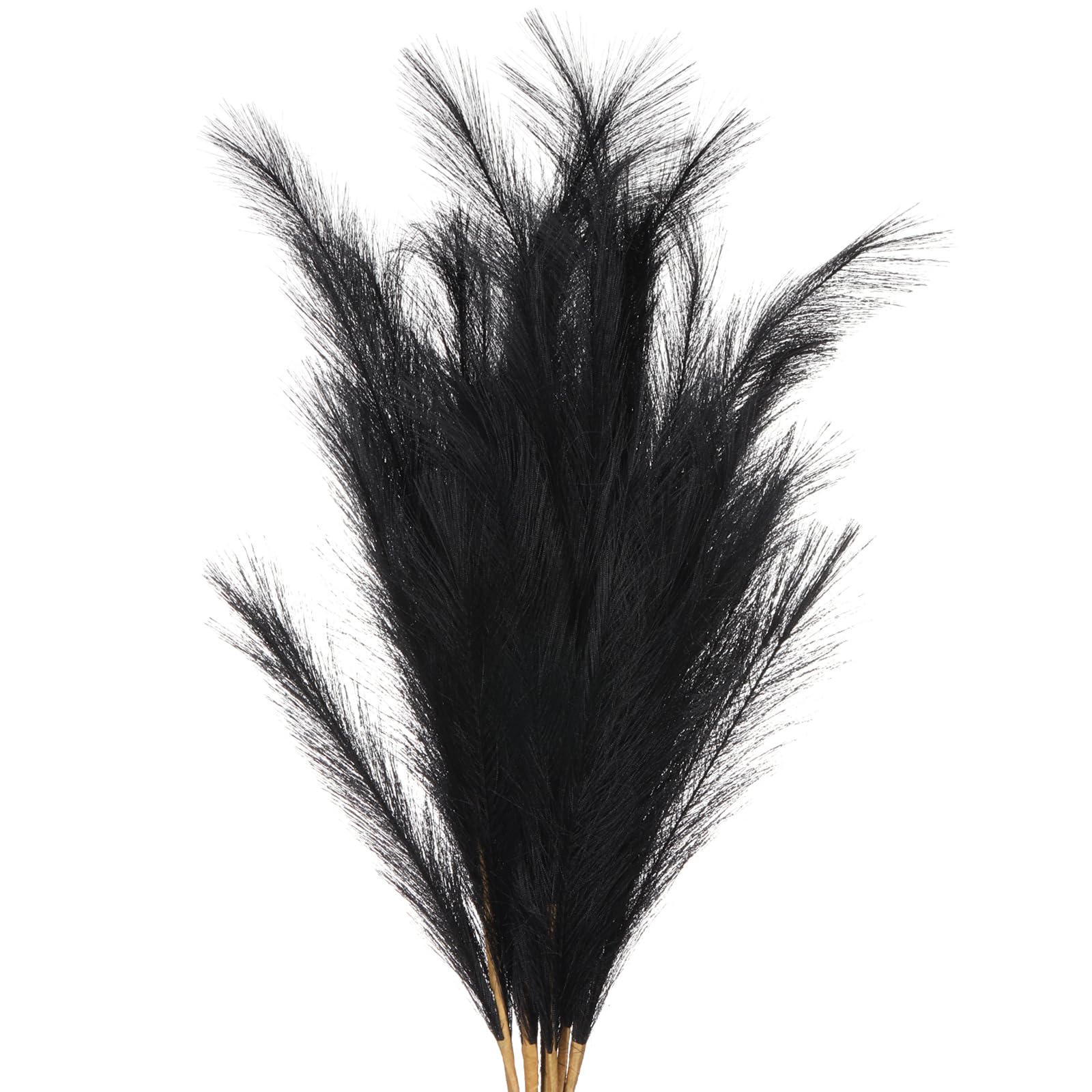 Herbe de la pampa artificielle noire PATIKIL 96 cm pour vase de salon