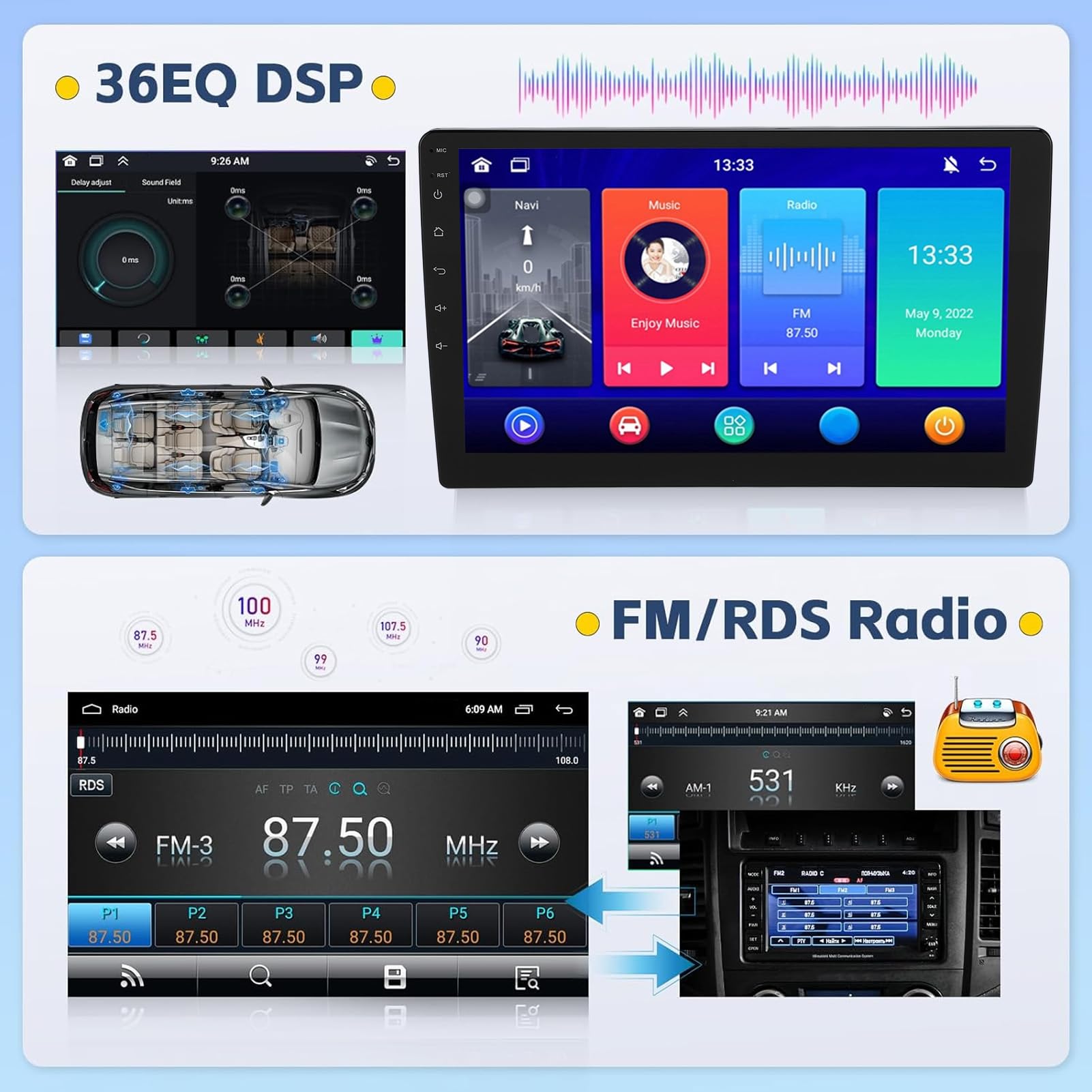 カーオーディオ yasu Yamaha YXZ 1000 R PNP 5 Speaker Kit by SSV Works - SSV-YZ-5A