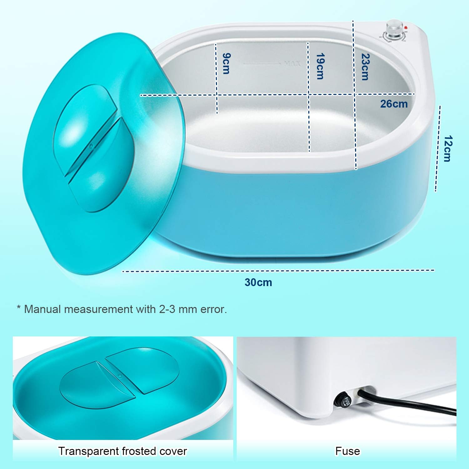 Controlul temperaturii la baia cu ceară de parafină