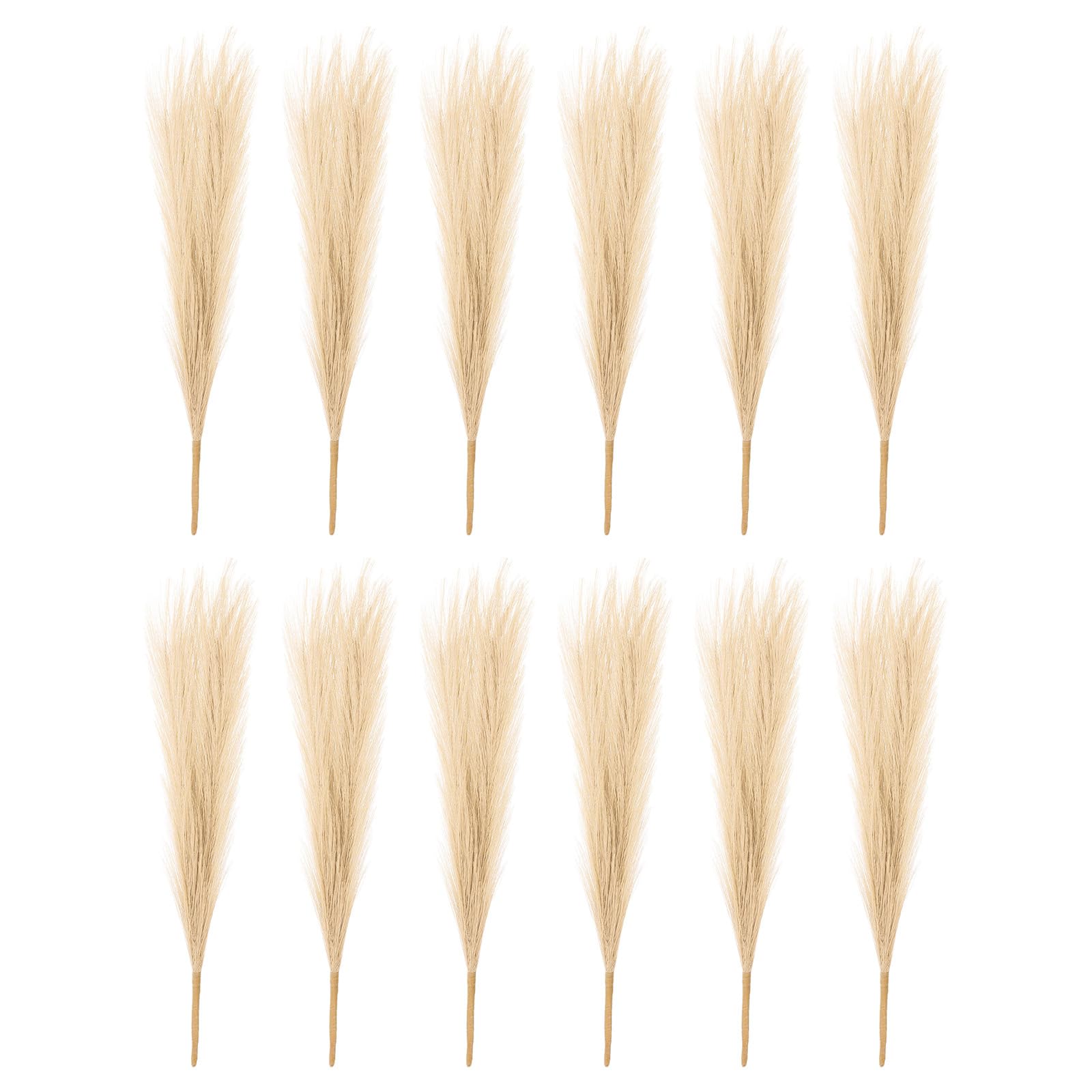 PATIKIL 17 Inch Faux Pampas Grass