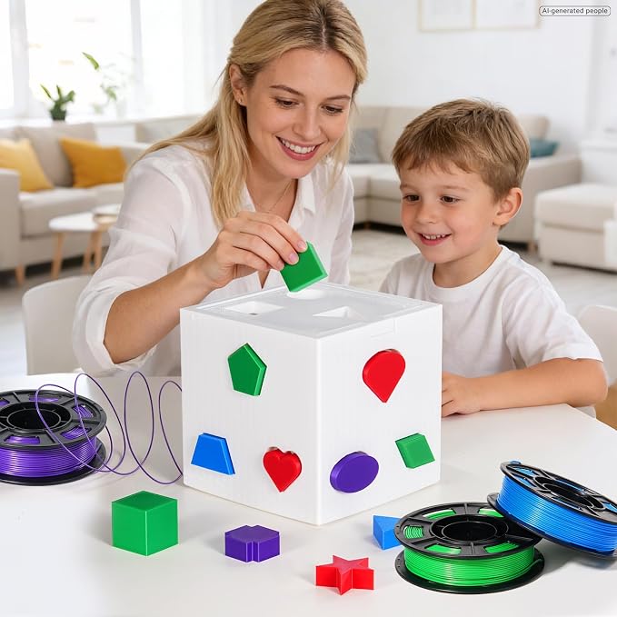 Dynta Filamento PLA 3D 1.75mm 1.5kg 6 Colores miniatura 2