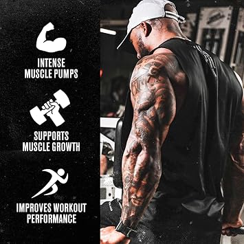 Jacked Factory Nitrosurge Pre-Workout in Black Cherry & N.O. XT Nitric Oxide Booster for Men & Women