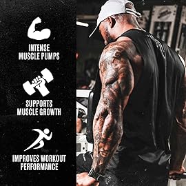 Jacked Factory N.O. XT Nitric Oxide Supplements for Men w/Nitrosigine L Arginine L Citrulline Supplement for Muscle Pumps & Vascularity - Pre Workout Nitric Oxide Booster & Muscle Builder - 180 Caps