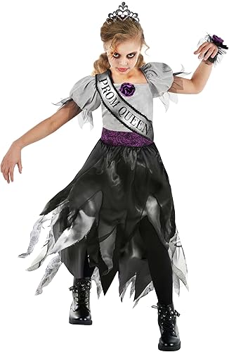 Morph Costumes Spooky Prom Queen Costume for Girls - Scary Costumes Girls, Scary Halloween Costumes Girls, Scary Girl Costume