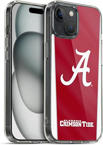 Miniatura 350 de Head Case Designs Funda de gel con logotipo oficial de la Universidad de Alabama UA [protección de grado militar] compatible con Apple iPhone 11
