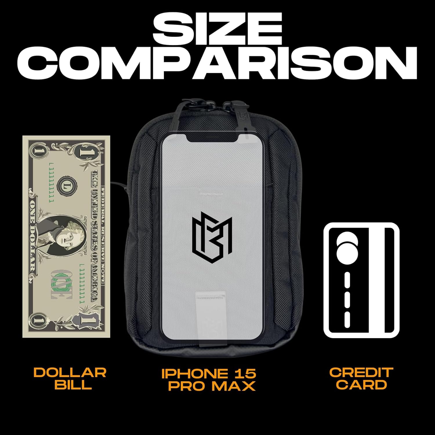 Magnetic Bag Company - Crossbody Bag Sling Chest Bag for Men and Women | Magnetic Gym & Travel Bag - Image 9