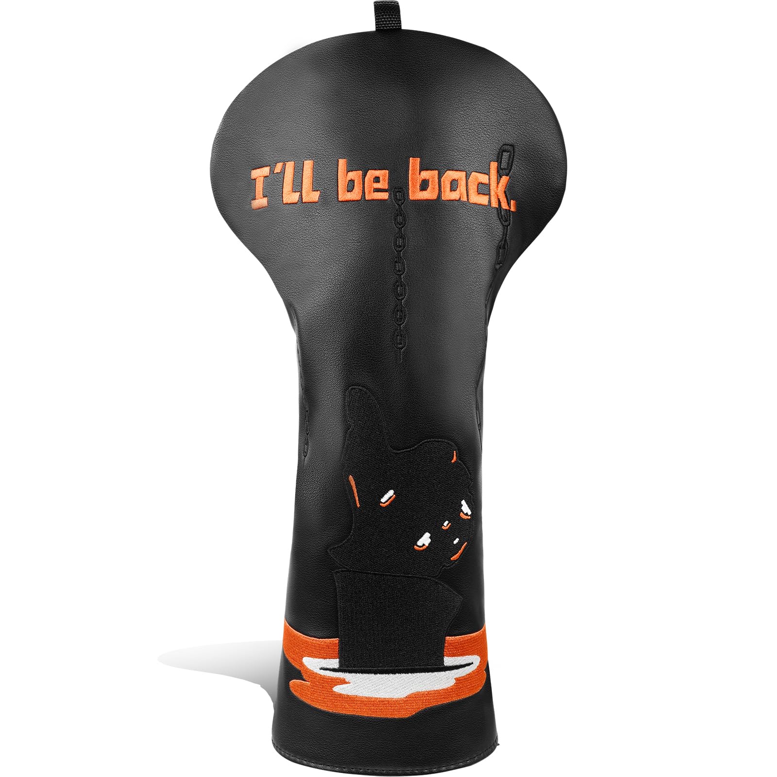 Big Crazy Golf Headcovers - Funny Golf Club Covers - Driver Headcover with Tour Grade PU Leather - Golf Driver Headcover, Waterproof Golf Head Covers,