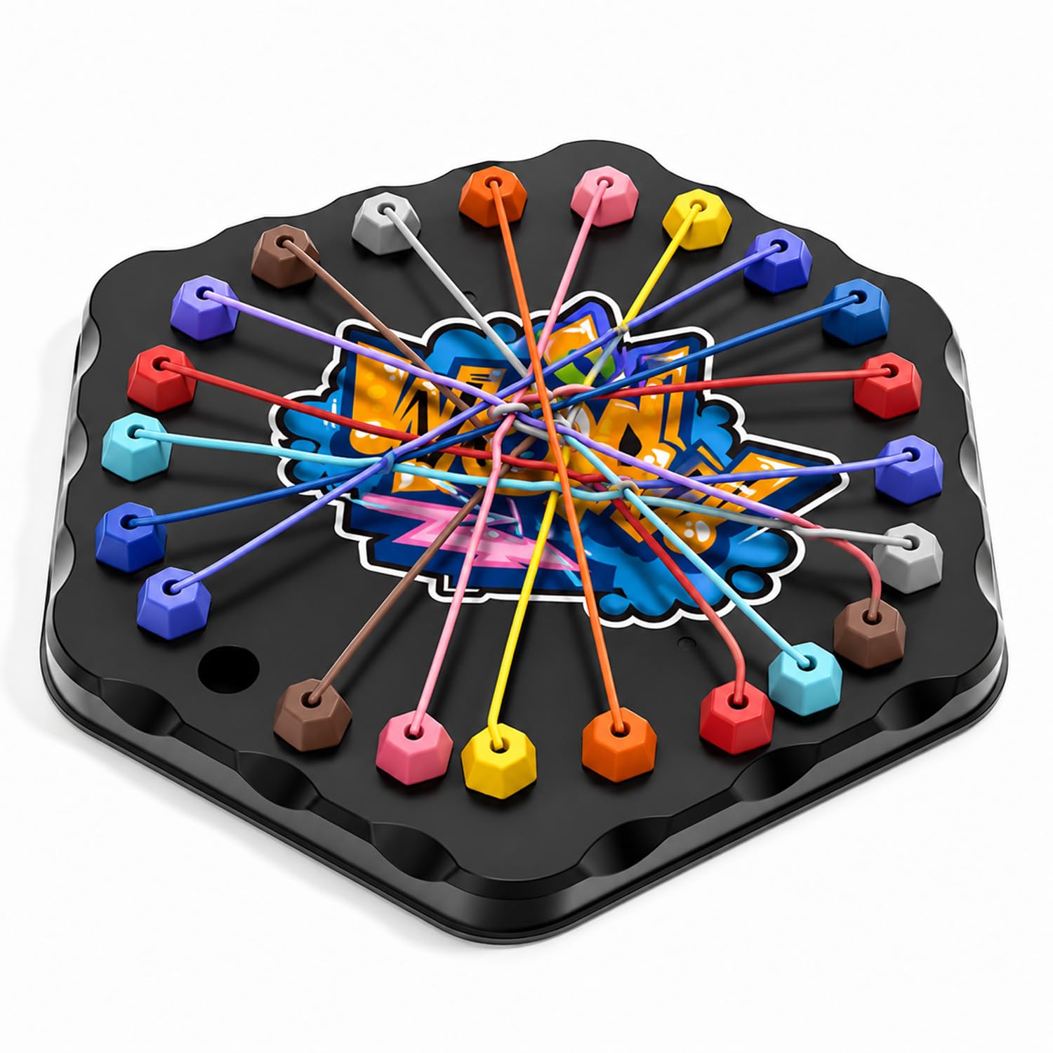 1 Set Rope Untangling Puzzle Game, Interactive Brain Games for Kids Adults