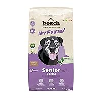 Bosch My Friend+ Dog Senior & Light | Alimento secco per cani anziani e in sovrappeso | 1 x 12 kg