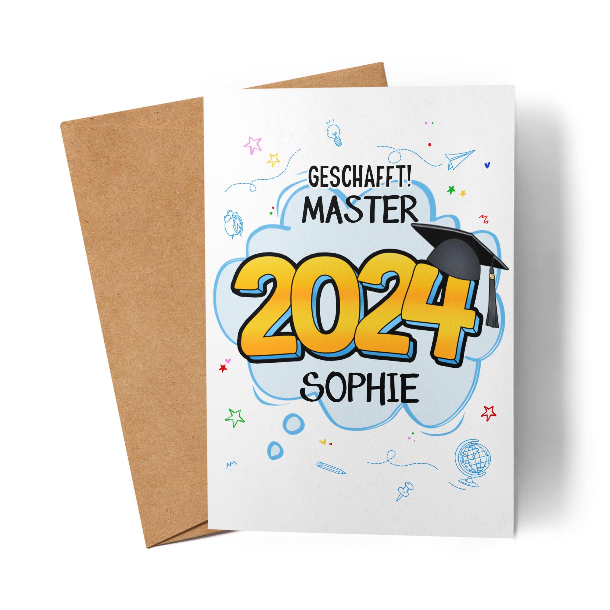 Firmung Karte Goldenes Diplom: Clausthaler Abschlussjahrgang Von 1975  Geehrt Abschluss 2025, image size:2000x2000