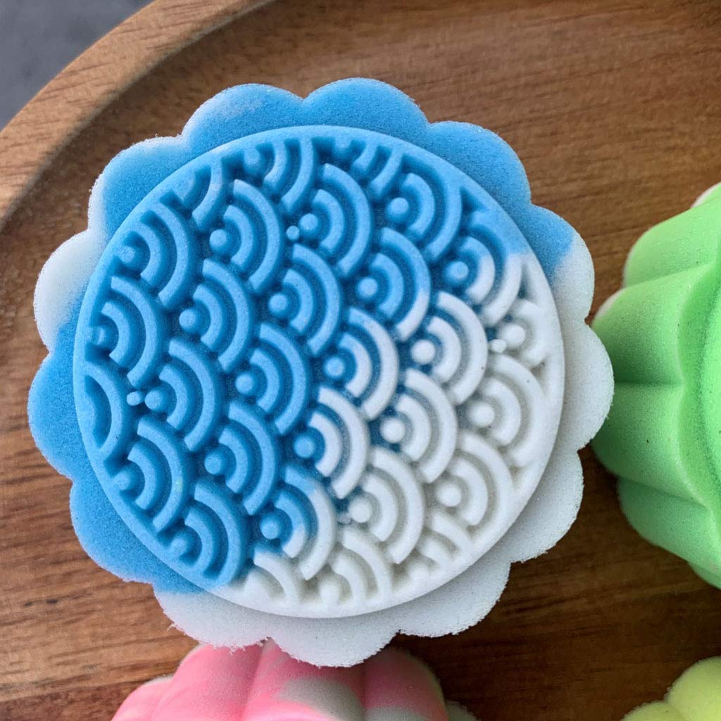 Stampo Per Mooncake 63g E 75g - Stampi A Fiore Per Torte Lunari - Foto 4