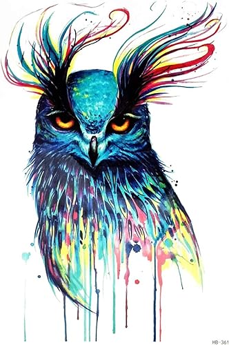 PARITA Tatuajes grandes de dibujos animados de la escuela antigua tatuaje sexy cuerpo brazo hombro hombro pecho y espalda arte impermeable extraíble