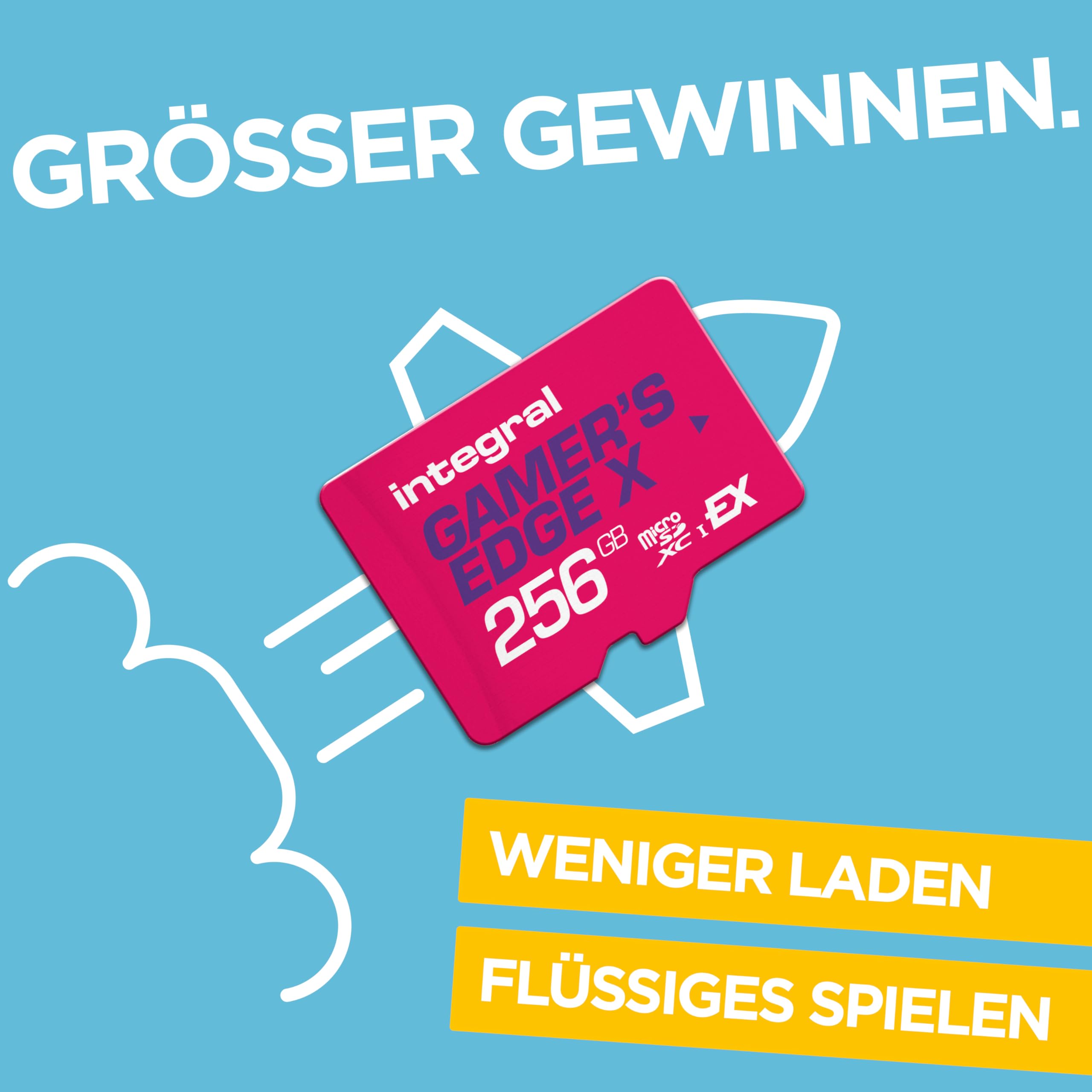 Integral 256GB Gamer's Edge X microSD Express für Switch 2 – bis zu 890MB/s Lesen – Bild 4