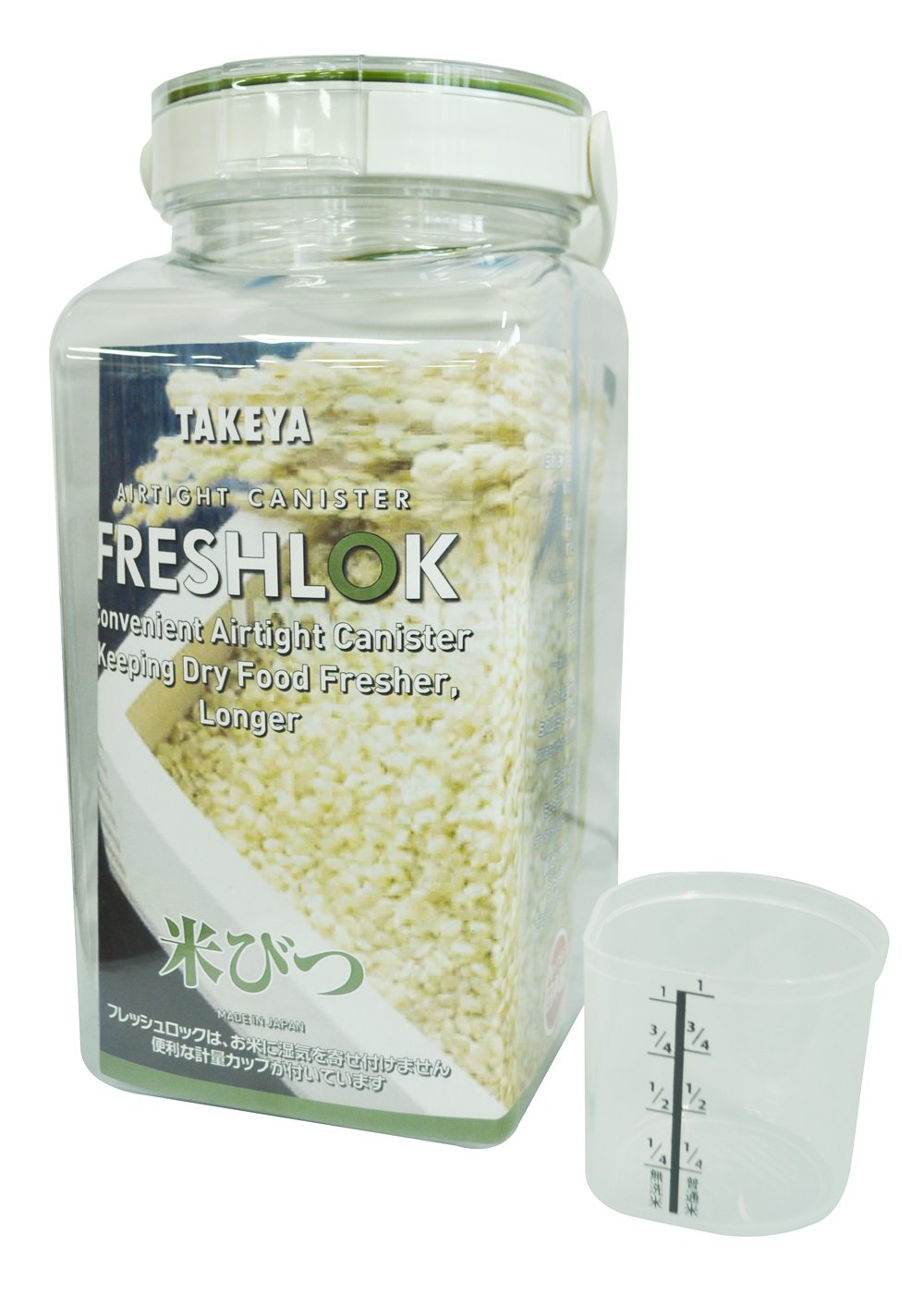 Amazon｜フレッシュロック 米びつ 3kg 4L 乾物など他食品保存にも便利