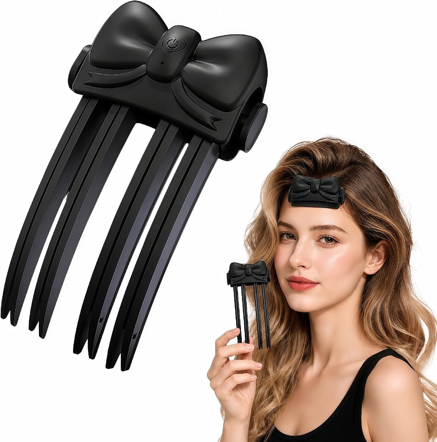 Cordless Heated Root Volumizer Clip for Fine & Thick Hair