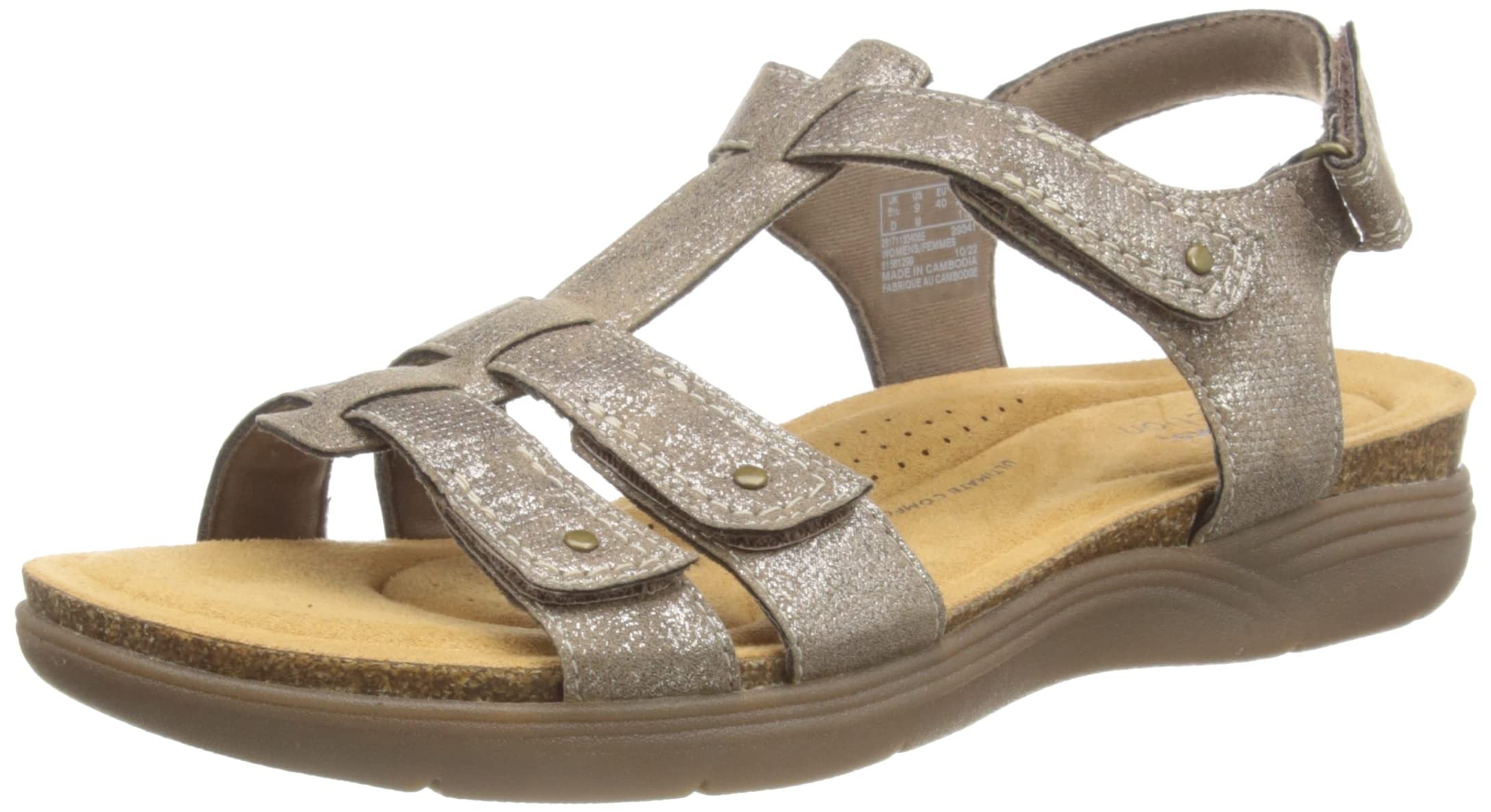 Clarks April Cove, Sandalias Deportivas Mujer