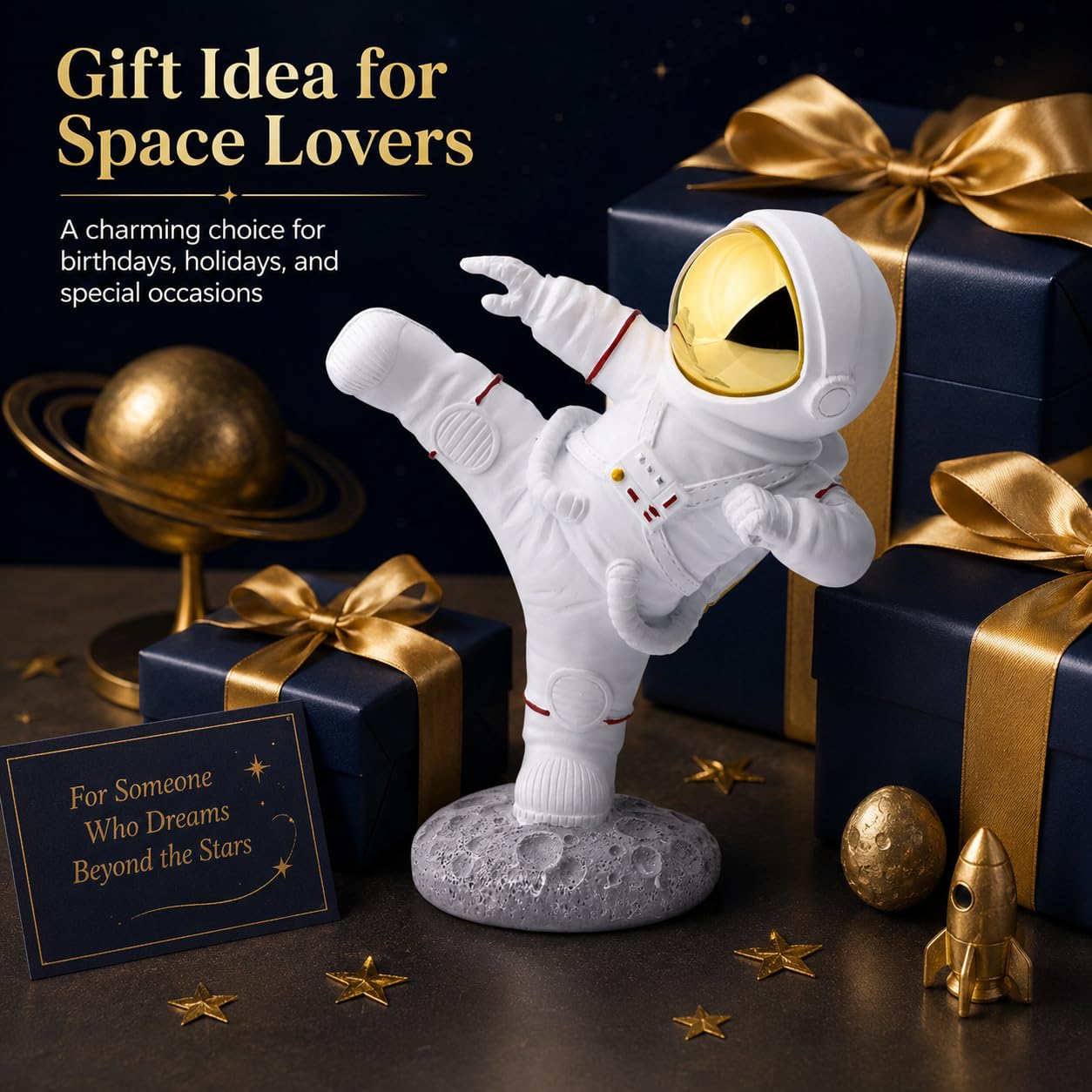 Amazon.co.jp: 宇宙飛行士の置物 宇宙飛行士の装飾 カンフー 宇宙飛行