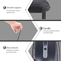 Vista 4 de co2CREA Carcasa rígida de repuesto para Logitech M535 M585 M590 Multi-Dispositivo Bluetooth Ratón Inalámbrico Compacto