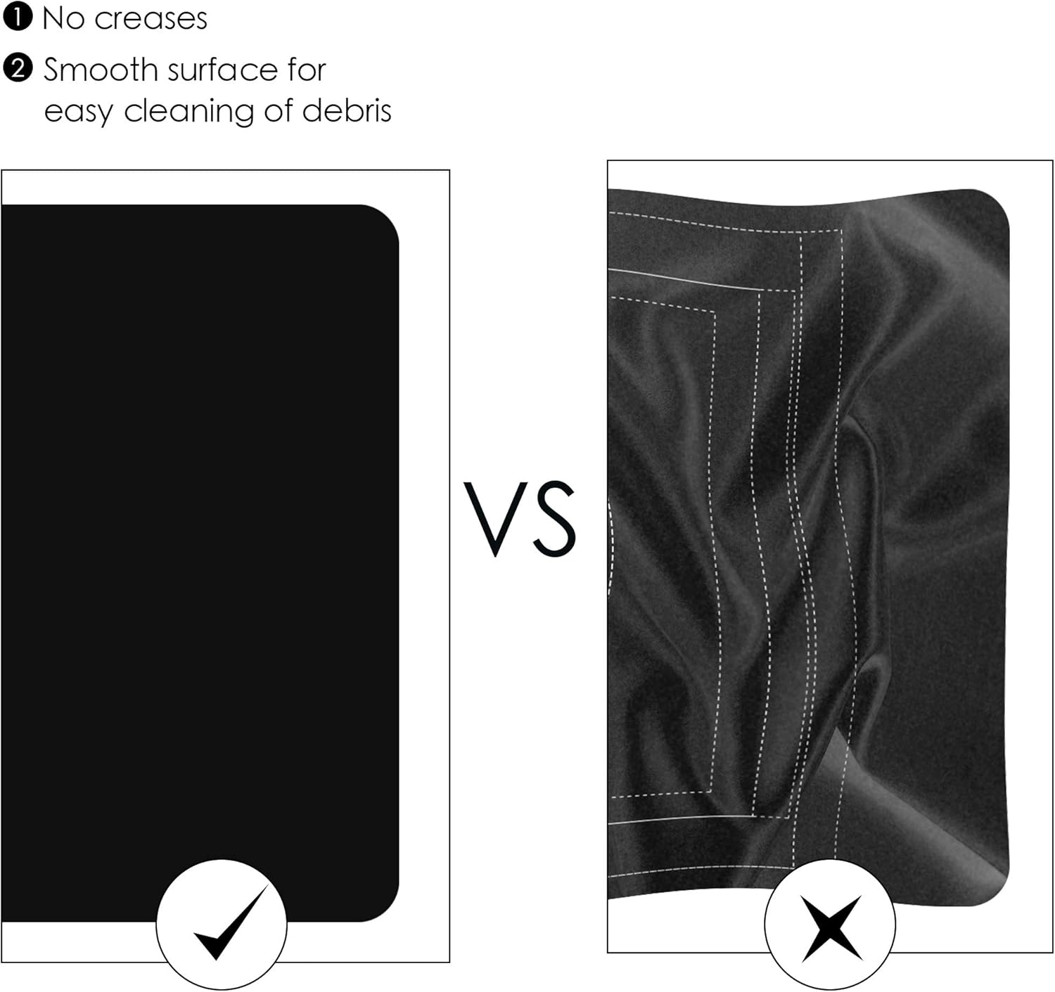 Tektalk Neoprene Puzzle Mat DoubleSided Black & Gray Jigsaw Puzzle