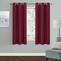 Vista 150 de MYSKY HOME - Cortinas opacas amarillas para sala de estar y dormitorio, cortinas de 84 pulgadas de largo, con ojales, cortinas de oscurecimiento