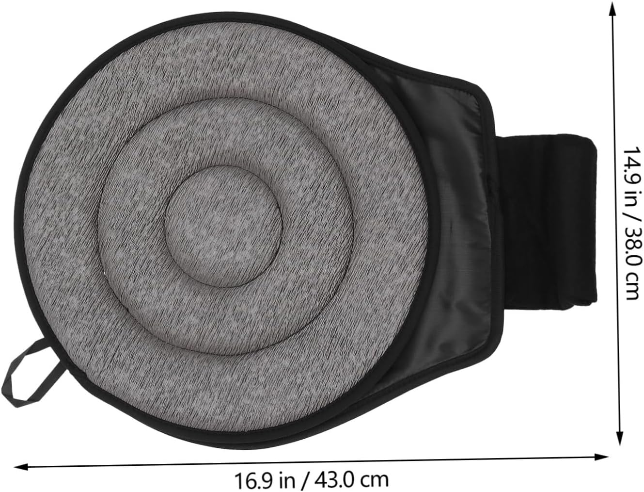 Wearproof Rotating Cushion Swivel Car Seat Pad for Elderly and Pregnant Women Portable and Durable Design for Easy Transfer Stylish Gray Color for Car and Home Use