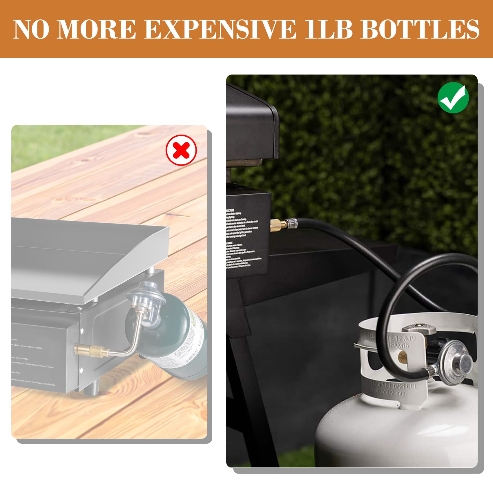 Nahntaipy Lot De 2 Adaptateurs De Connexion Rapide 1/4" (6,35mm) Pour Barbecue Blackstone 43cm Et 56,9cm - Raccord Coudé 90° Et Droit En Laiton