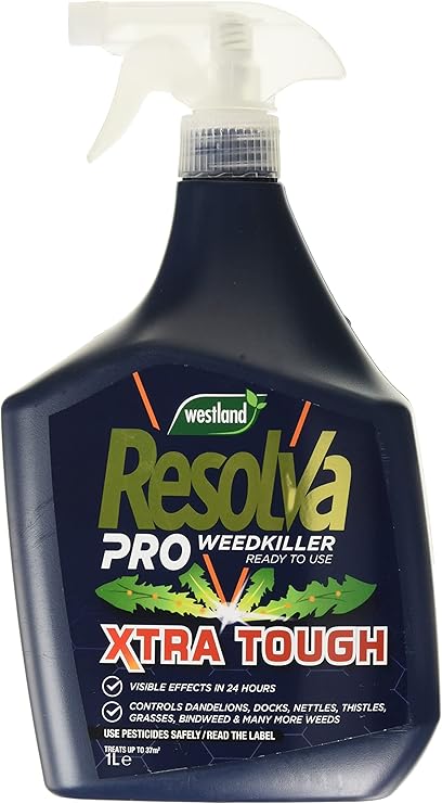 Resolva 20300382 Pro Ready To Use Weed Killer 1 Litre Transparent Amazon Co Uk Garden Outdoors