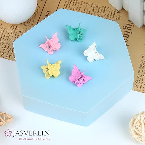 Miniatura 6 de Pinzas para el cabello de mariposa coloridas, lindas pinzas pequeñas para niñas, Y2K 90s para niños y mujeres, mariposas, accesorios