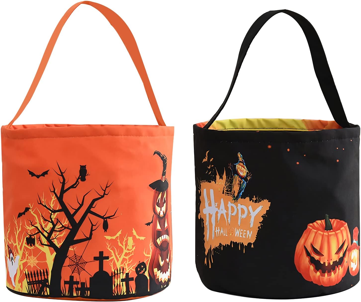 Amazon.com: Hutuzldz Halloween Trick or Treat Candy Bags : Home & Kitchen