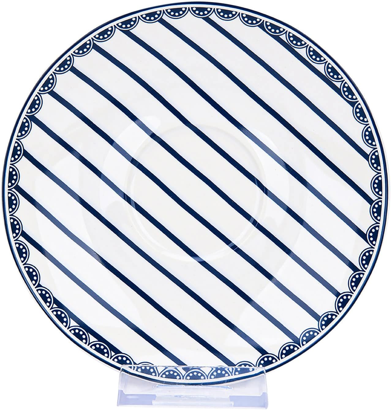 STP GOODS Teacup and Saucer 11.8 oz - Set of 8 pcs for 4 people Tea Set for Adults, Porcelain Tea Cups, Tea Cups for Tea Party, (Floral)