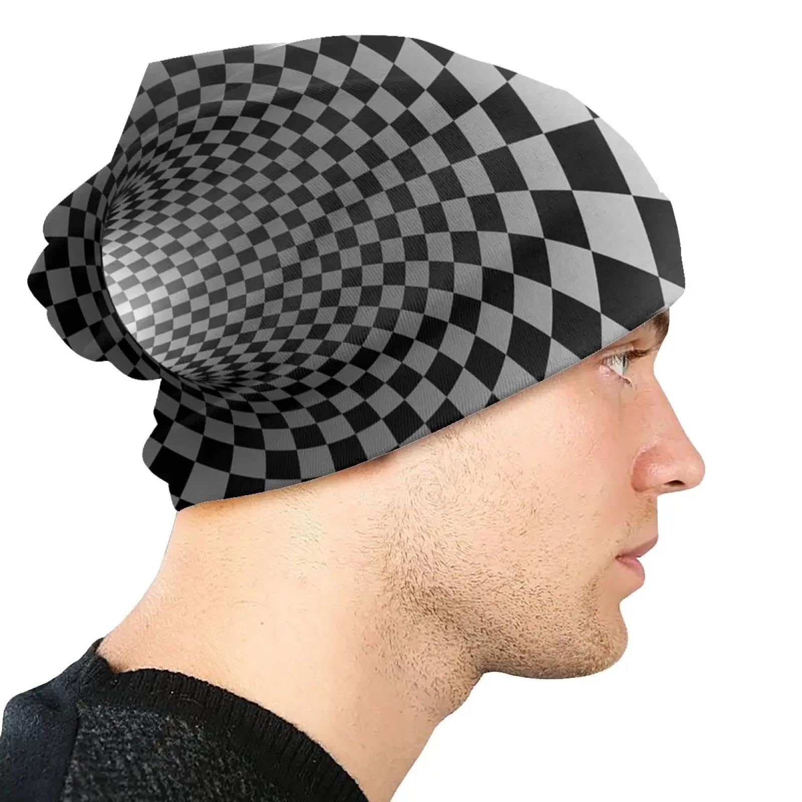 SiVaji Czapki Czapki Skullies Czapki Czapka Czapka Hip Hop Jesień Zima Na Zewnątrz Czapki Unisex Homme Ciepła Czapka Z Dzianiny Czapki, Jak widać, rozmiar uniwersalny