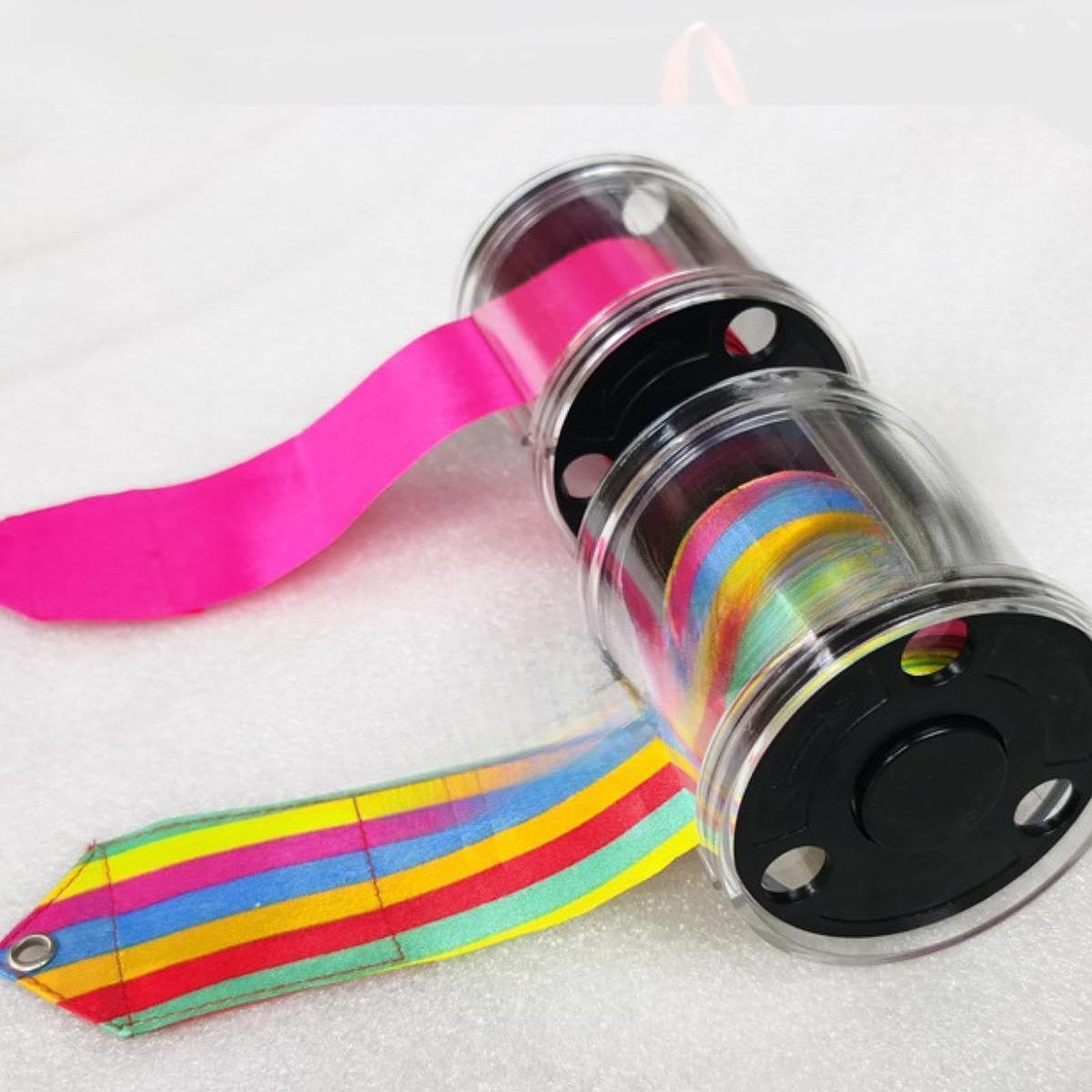 Baoblaze Organizer per Nastri da Ginnastica Ritmica, Porta per Nastri Trasparente, Attrezzatura per Ginnastica per Consente di Avvolgere E Sciogliere Facilmente I Nastri