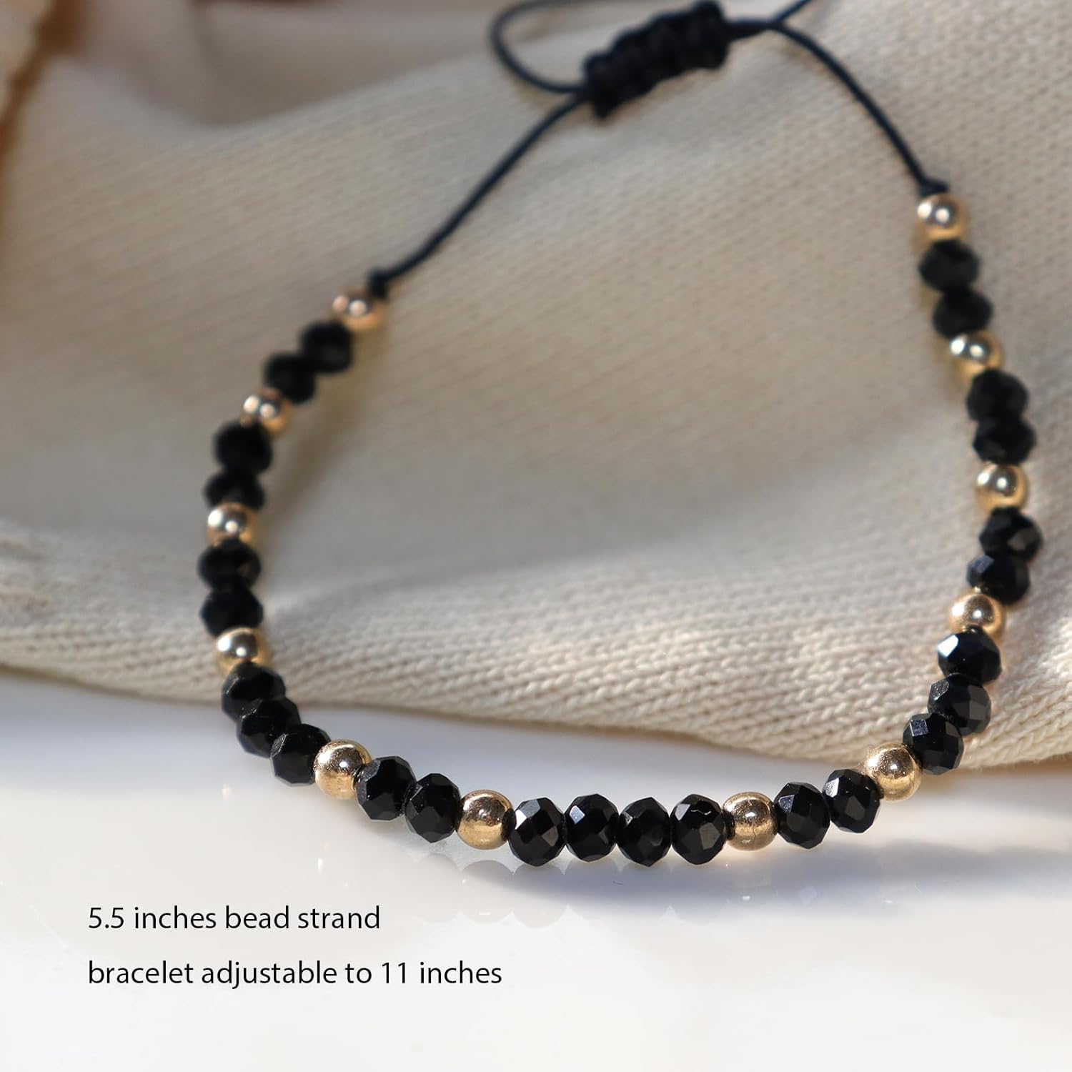 Colorful Gemstone Beaded Bracelets Stack for Women, Handmade Natural Stone Beads Adjustable Stackable Strand Fashion Jewelry Gift. - Image 3