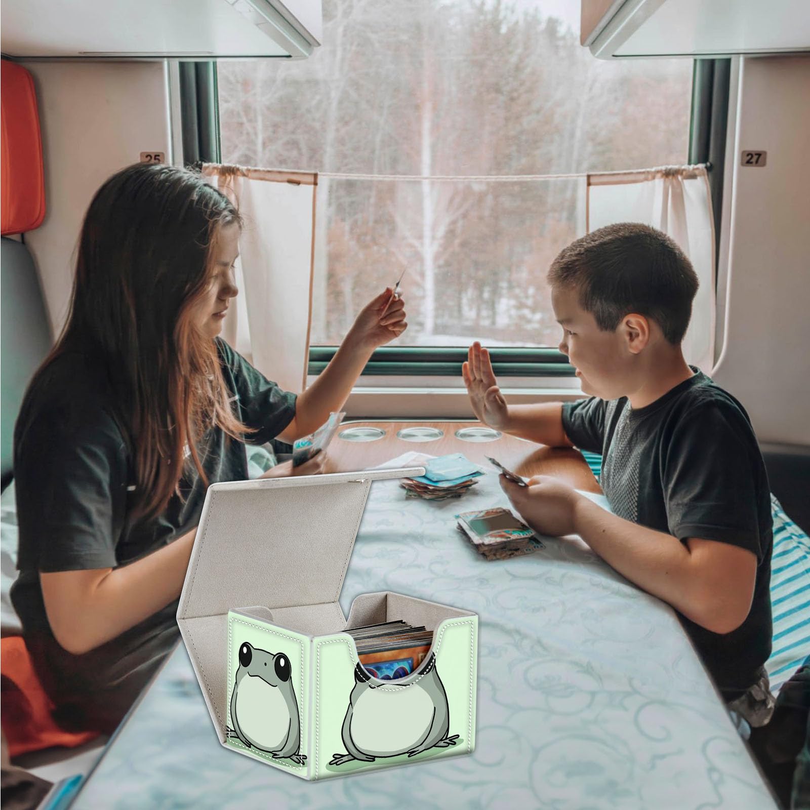 Amazon.com: ETLKJVBL for MTG Card Storage Solution, Cute Cartoon Frog for MTG  Card Box and Commander Decks, High Capacity Anime Card Sleeves for Mtg Deck  Box, Designed Specifically for Mtg Players :