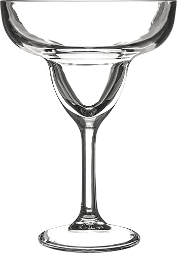 Miniatura 3 de Carlisle FoodService Products 565207 Vaso Margarita de plástico resistente a los golpes, 16 onzas, transparente (paquete de 2)