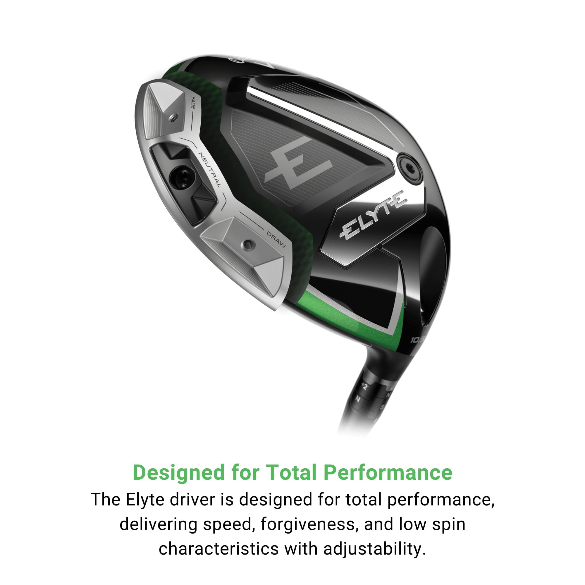Callaway Golf Elyte Driver (10.5 Degree, Regular, Denali Charcoal 50 gram, Right)