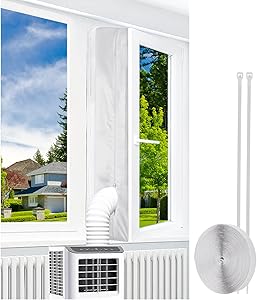 Oziral Window Seal for Air Conditioners, Mobile Air Conditioner Window Seal, Air Conditioner Caulking Kit, 400CM, Suitable…