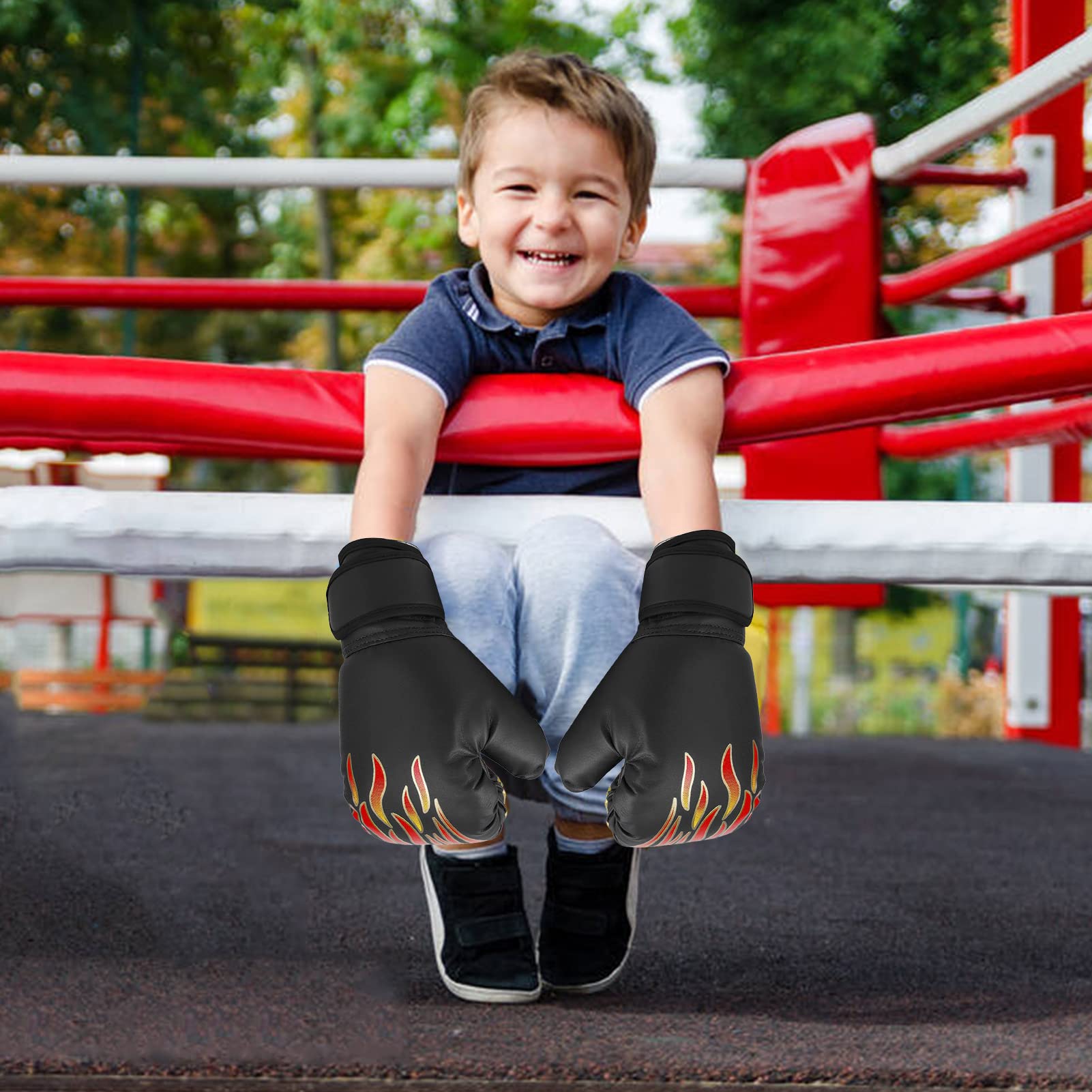 Bokshandschoenen voor kinderen, sparring ponsen