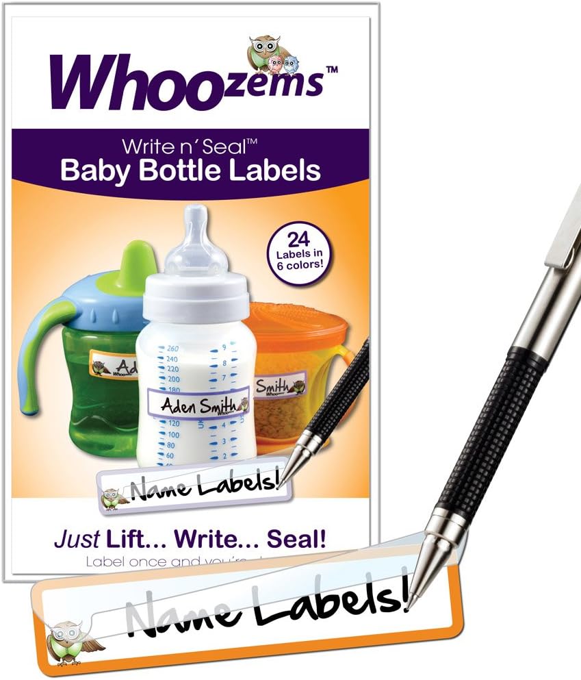 Baby Bottle Waterproof Labels - Great for Daycare