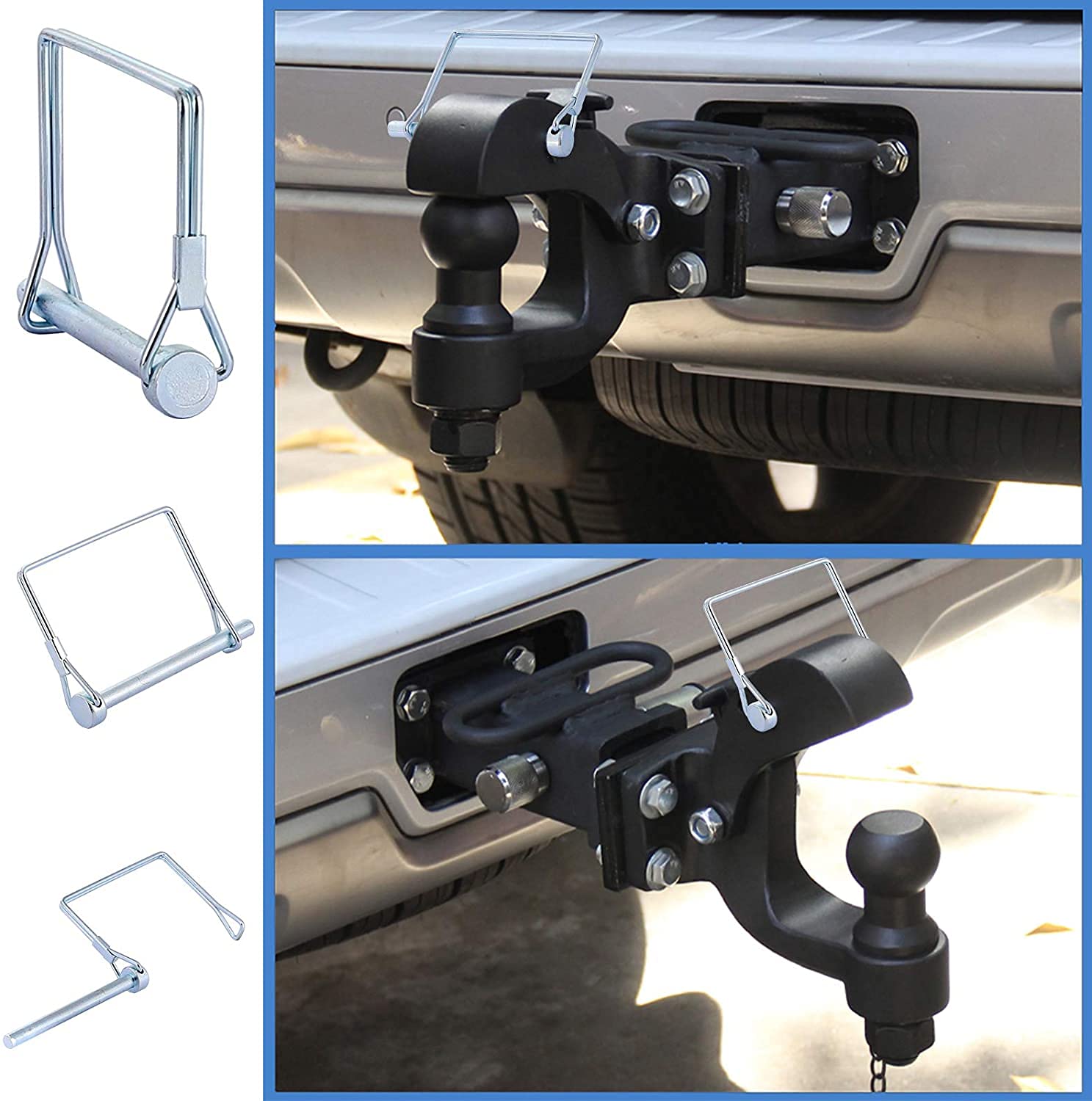 Trailer Rear Pin Snapklik.com : (Silver) 10 Pieces Square Pto Pin 3/8 Inch (9.21MM ...