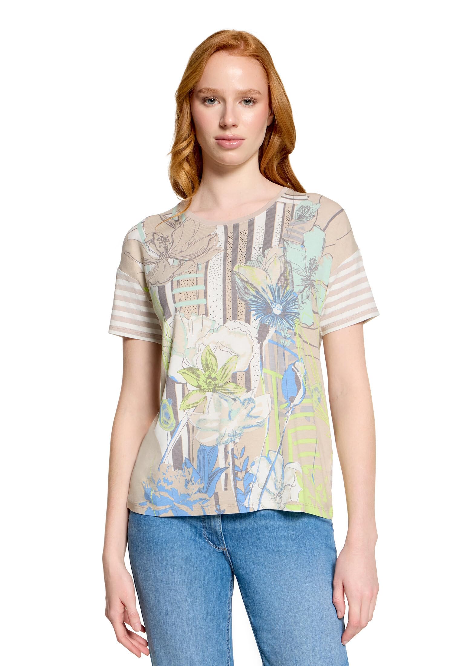 Betty Barclay Damen Casual-Shirt mit Ringel