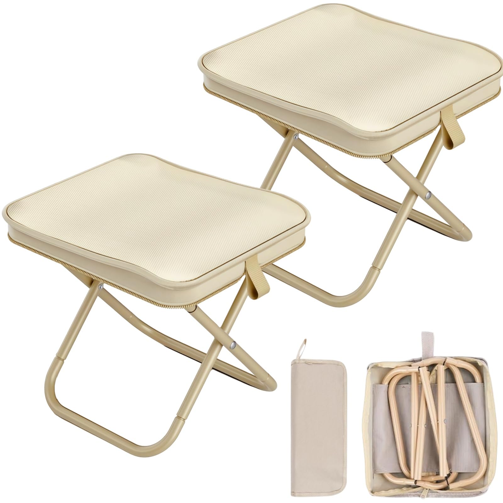 Sedile Piccolo Pieghevole,Mini Sedia Pieghevole per Esterni,Sgabello Pieghevole da Campeggio,Sgabello Pieghevole Portatile,Pieghevole Camping Sgabello,per Pesca,Campeggio,Viaggi,Attività All'Aperto