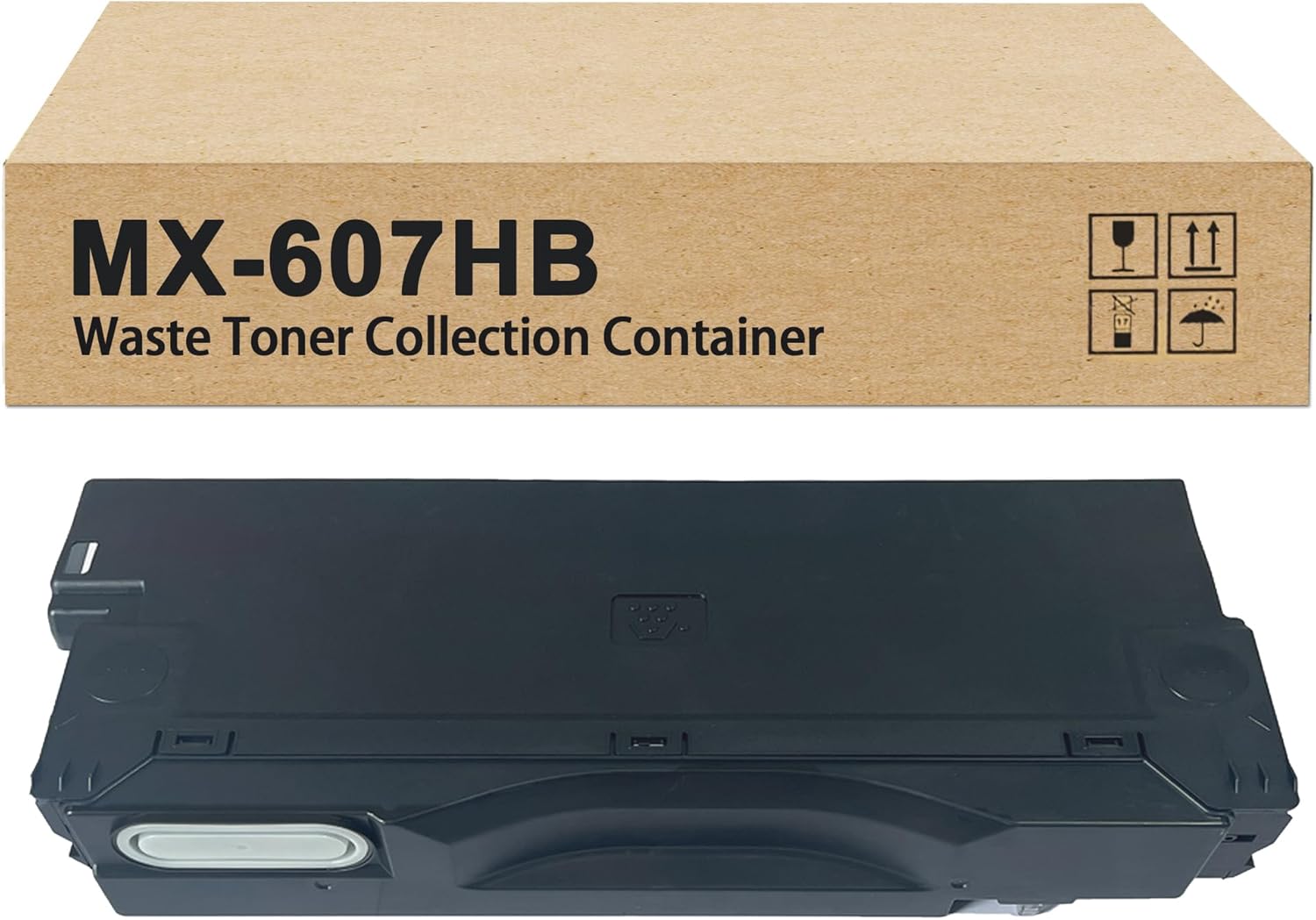 LCL Compatible MX-607HB MX607HB MX-601HB MX601HB Waste Toner Box Container Replacement for Sharp MX-3050N 3550N 4050N 3060N 3560N 4060N MX-3070N 3570N 4070N 5050N 5070N 6050N 6070N (1-Pack )