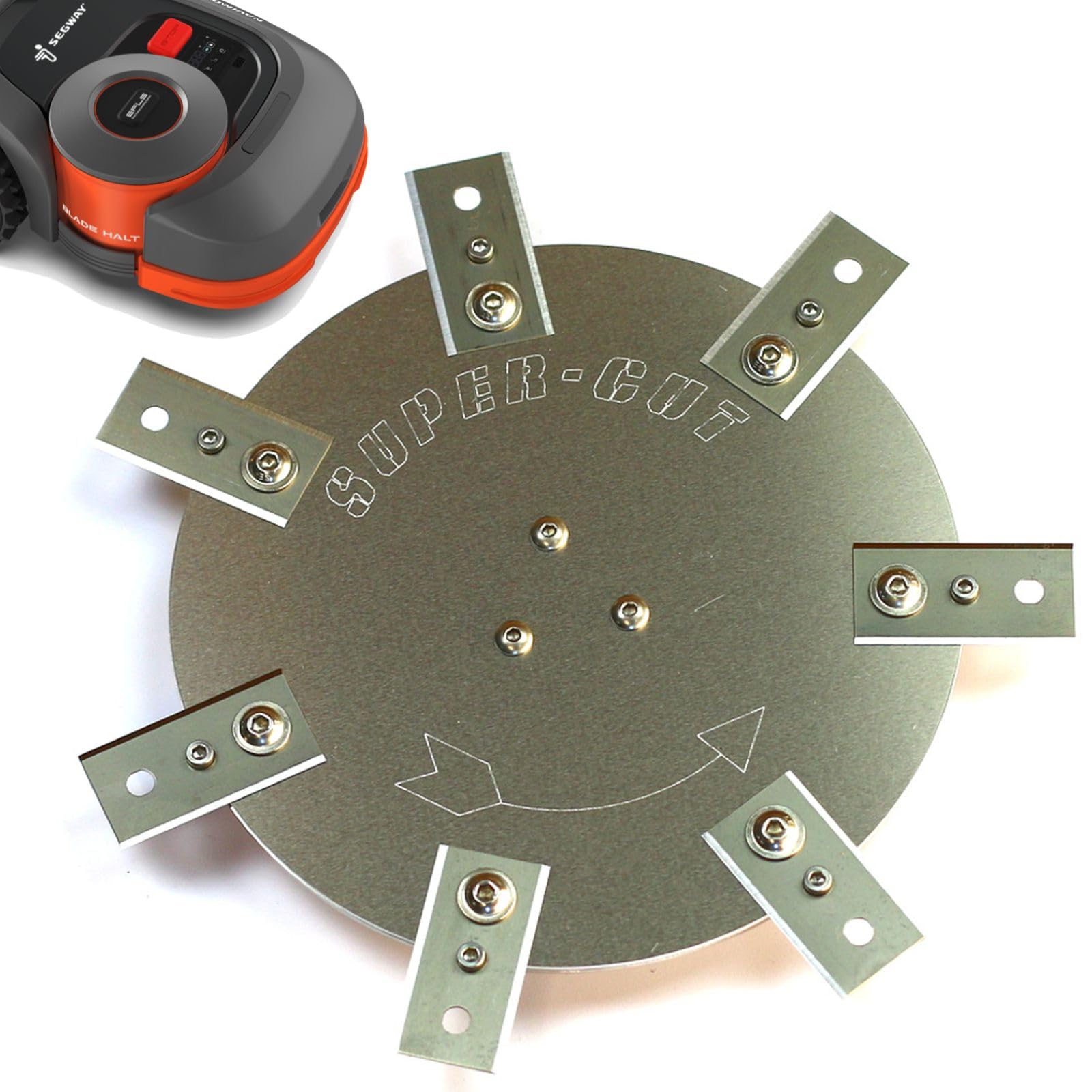 Messerscheibe für Segway Navimow H500E H800E H1500E, 7 feststehende Klingen