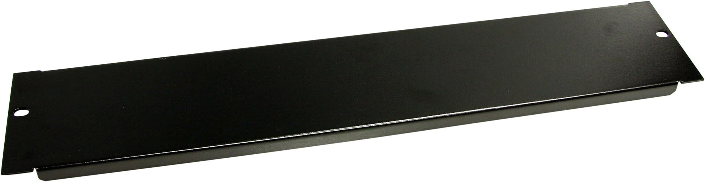 StarTech.com 2U Blanking Panel - Steel Rack Mount Filler Panel - for 19in Server Rack Enclosure or Cabinet - Black Rack Panel (BLANKB2)