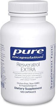 Pure Encapsulations Resveratrol Extra, 120 Capsules