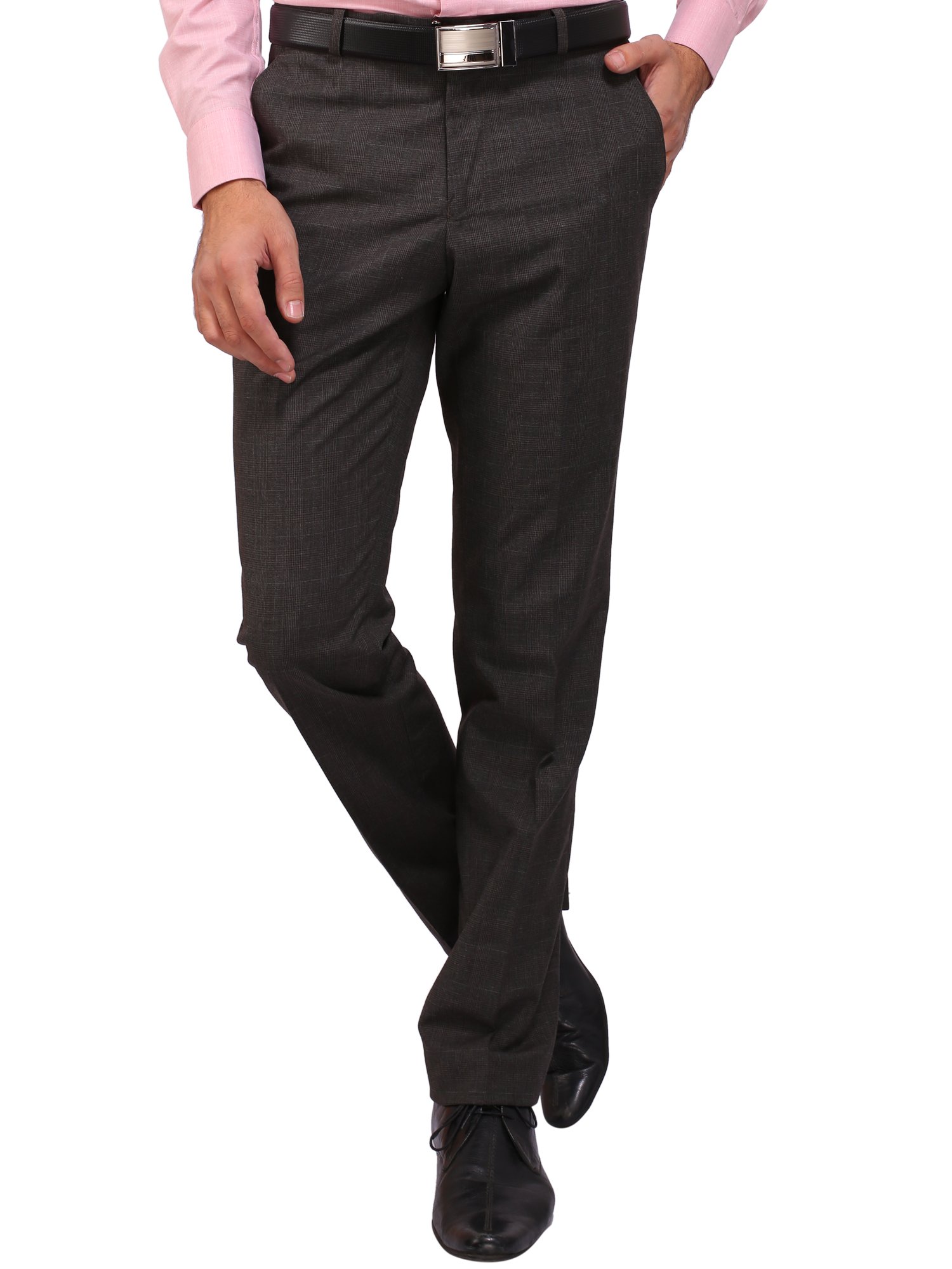 FLAGSMen's Formal Trouser PV Stretch in Checks