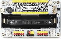 Vista 7 de ELECFREAKS Wukong2040 Expansion Board Adapter for Raspberry Pi Pico Breakout Board with Buzzer/Rainbow Lights/Motor Interface/IO Interface Expansion